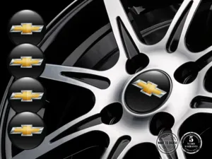 Chevrolet  Ruota Badges Stile Adesivi Epossidici Top